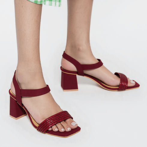 Women Formal Block Heel - 62891S - Block Heel - Walkeaze